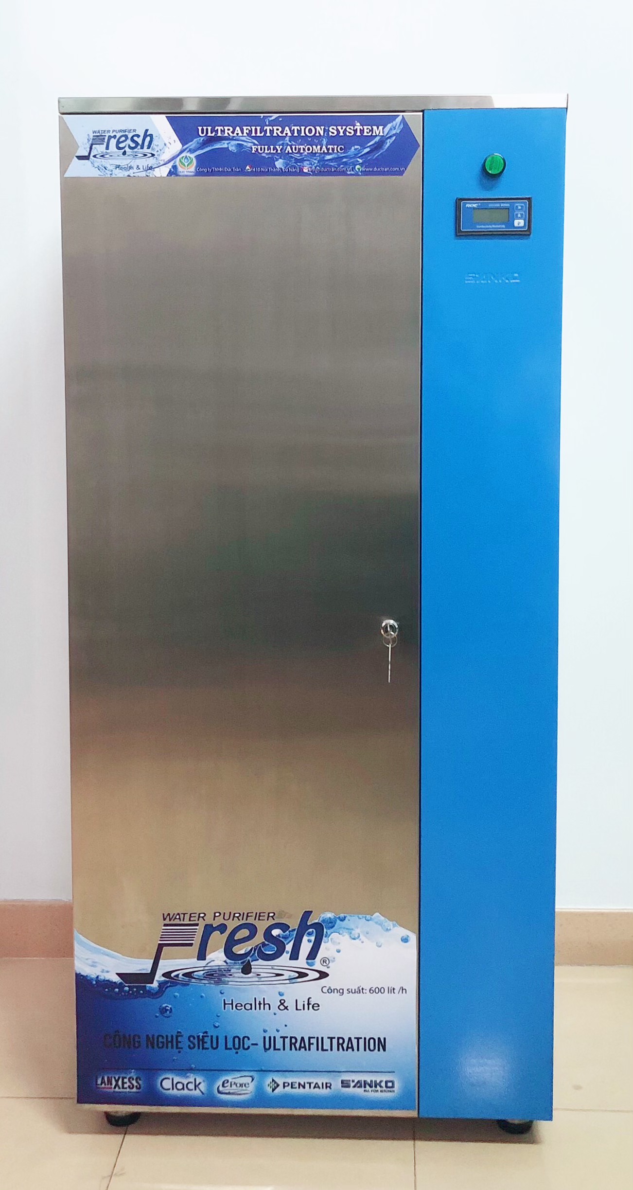 Hệ Thống Lọc Nước Sinh Hoạt UF cho Gia Đình, Biệt Thự, Khu Dân Cư công suất 750L/h Hệ Thống Lọc Nước Sinh Hoạt UF cho Gia Đình, Biệt Thự, Khu Dân Cư công suất 750L/h