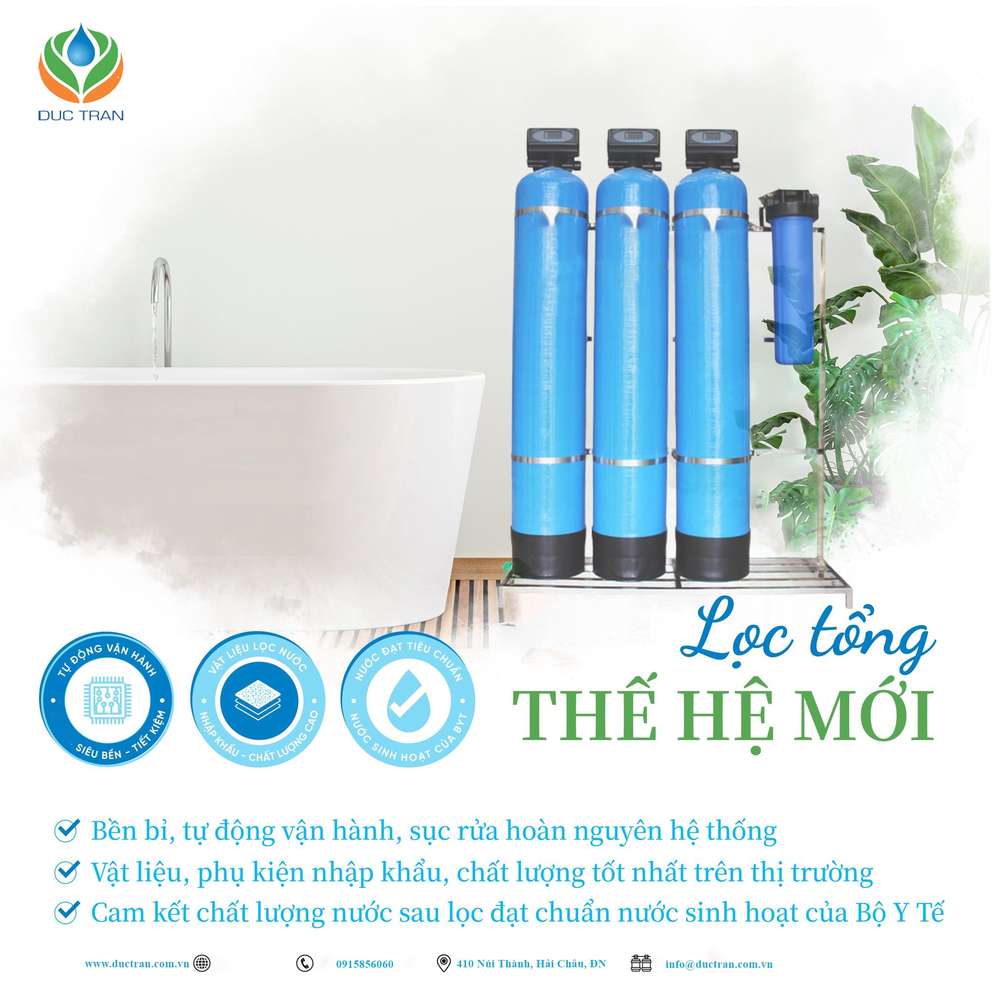 Hệ thống lọc nước đầu nguồn 