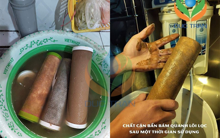Thay thế lõi lọc RO