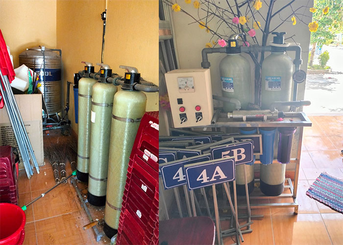 Vệ sinh hệ thống lọc nước uống 