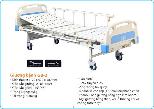 GIƯỜNG BỆNH NHÂN