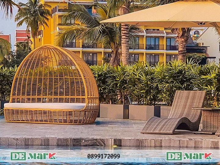 CHỌN BÀN GHẾ MÂY NGOÀI TRỜI CHO DỰ ÁN VEN BIỂN!