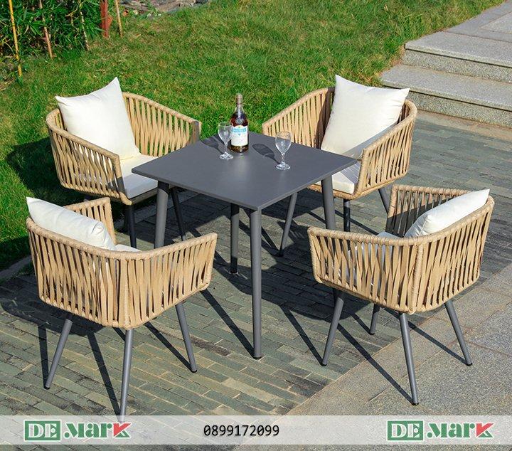 MUA BÀN GHẾ QUÁN CAFÉ SÂN VƯỜN NGOÀI TRỜI PHONG CÁCH VINTAGE