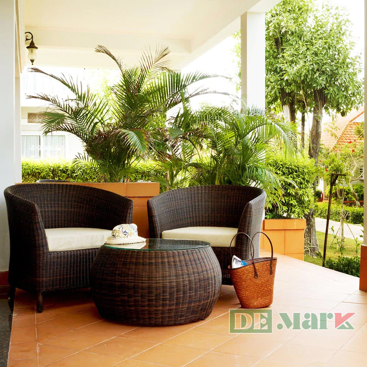 Cảm Nhận Sự Tinh Tế Từ Bàn Ghế Mây Nhựa