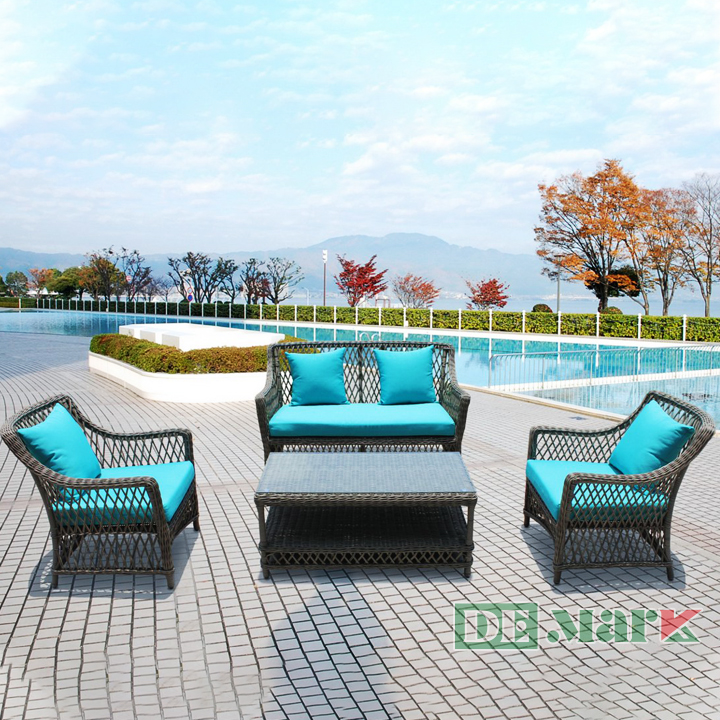 5 KIỂU THIẾT KẾ SÂN THƯỢNG ĐẸP VỚI BỘ BÀN GHẾ SOFA NGOÀI TRỜI!