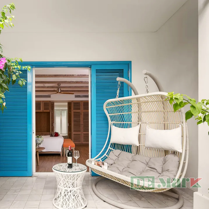 Những Mẫu Xích Đu Trang Trí Đẹp Từ Mây Nhựa