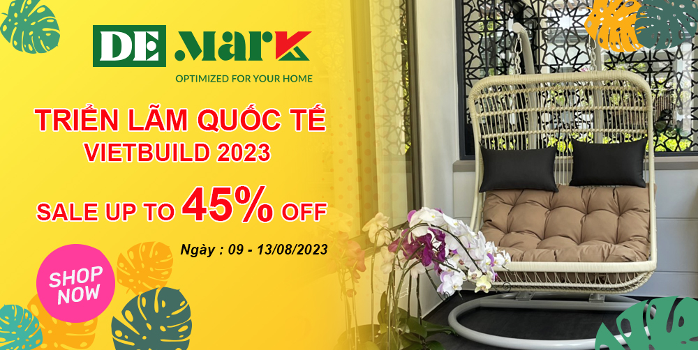 SĂN SALE CUỒNG NHIỆT CÙNG DEMARK TẠI VIETBUILD THÁNG 08/2023