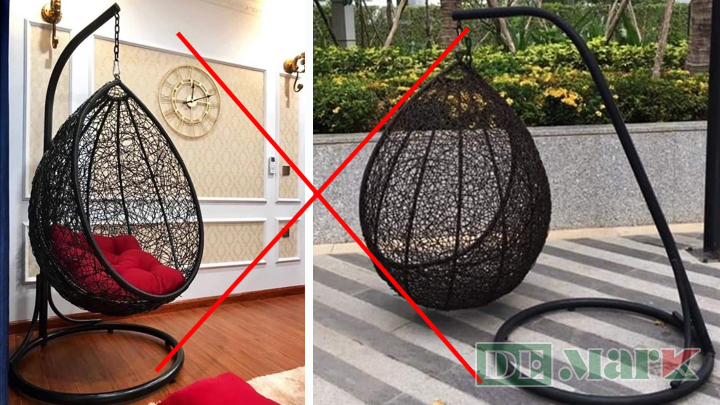 Có nên mua ghế xích đu giả mây giá rẻ ?