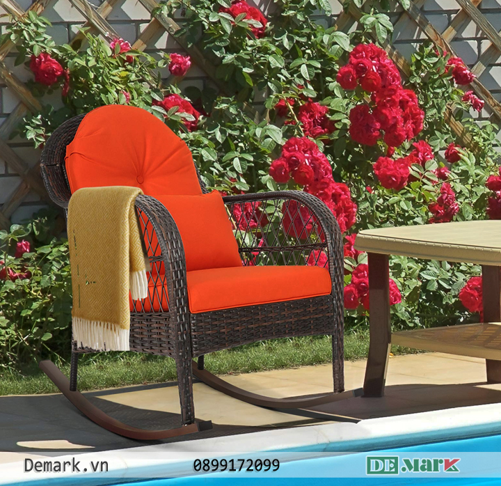 5 công dụng hàng đầu của ghế bập bênh nhựa giả mây