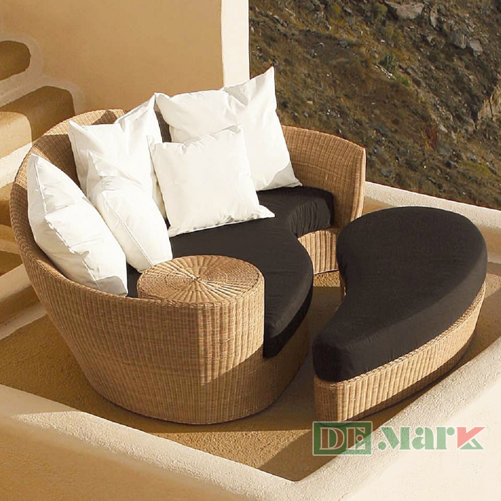 Những Không Gian Nên Sử Dụng Bàn Ghế Giả Mây