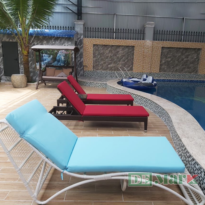 Bộ Sưu Tập Ghế Nằm Hồ Bơi Mây Nhựa Đẹp Không Tỳ Vết