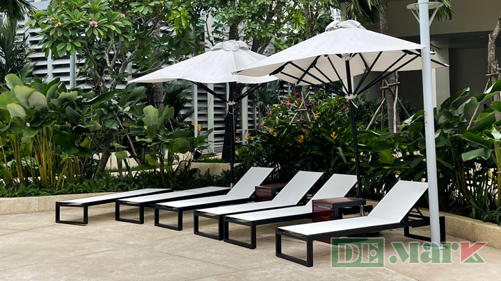 Ghế nằm hồ bơi cho resorts nghỉ dưỡng ven biển