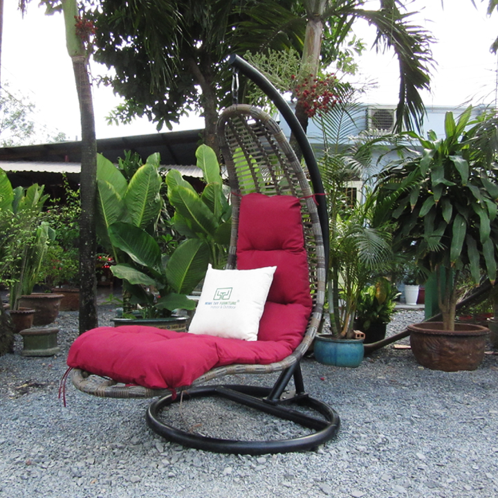 Xích đu nhựa giả mây: Gắn kết văn hóa Việt trong không gian sống