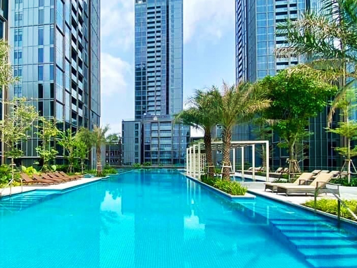 DeMark Cung Cấp Ghế Hồ Bơi, Xích Đu, Sofa Giả Mây, Bàn Ghế Cafe Giả Mây Tại EMPIRE CITY