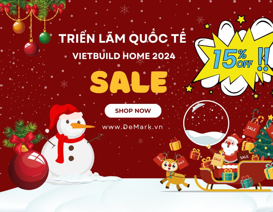 Vietbuild Home 2024: DEMARK FURNITURE giảm giá sâu – chỉ 5 ngày!