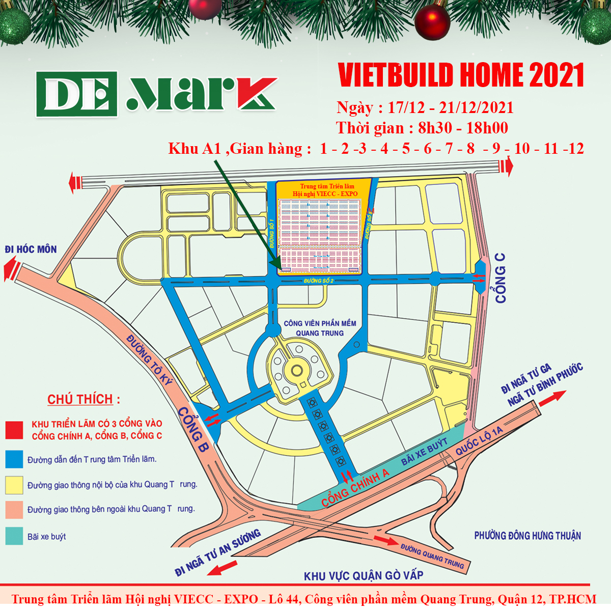 MUA CÀNG NHIỀU GIẢM CÀNG SÂU BÀN GHẾ NỘI NGOẠI THẤT DEMARK TẠI VIETBUILD HOME 2021.