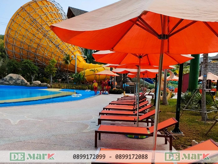 GHẾ HỒ BƠI VẢI LƯỚI TEXTILENE KHUNG NHÔM PHÙ HỢP BÀY TRÍ TRONG KHÔNG GIAN NÀO ?