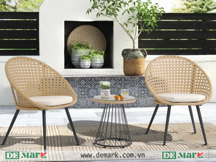 Bàn ghế ban công nhỏ 2 người