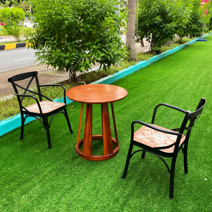 Bàn ghế gỗ Teak ngoài trời