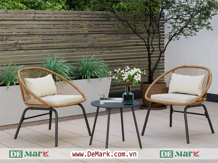 Cách bố trí bàn ghế cho ban công nhỏ