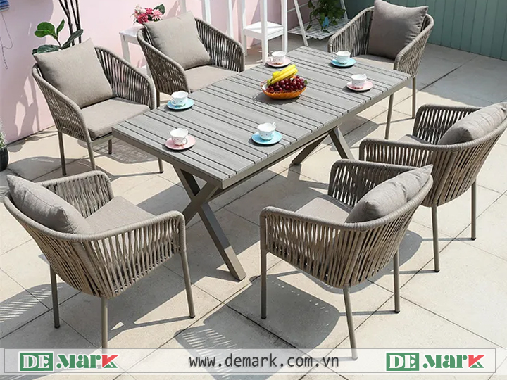Chi tiết khung ghế ngoài trời tạo khác biệt khi sử dụng