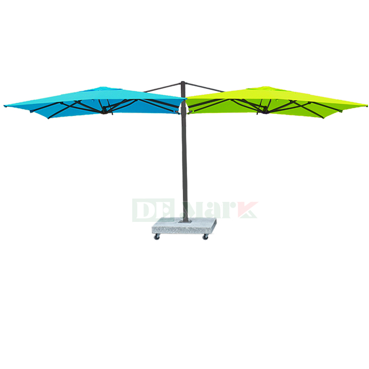 Dù Đôi Che Nắng Lệch Tâm Tròn 1 Tầng D2,5m