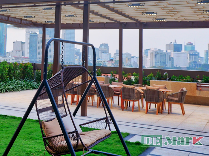 Ghế Xích Đu Nhựa Giả Mây 