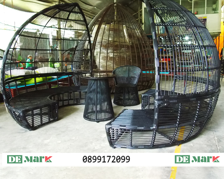 Ghế Hồ Bơi Giả Mây Mái Vòm MT4A66