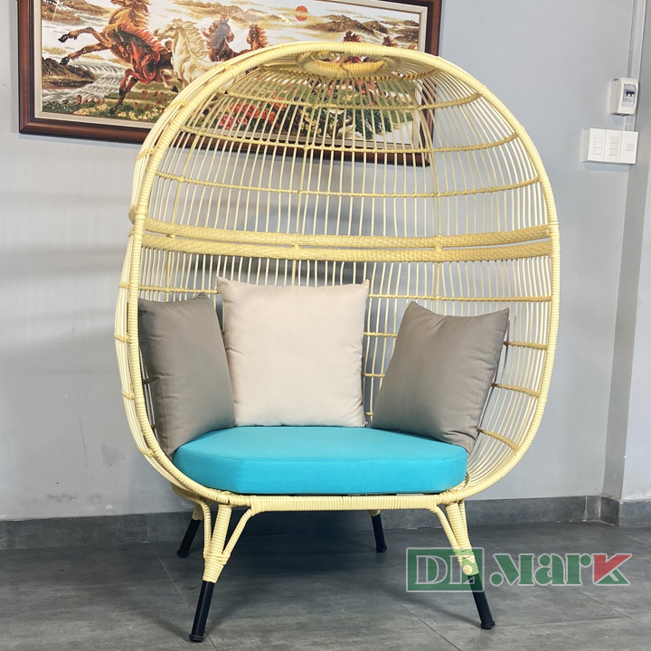 Bàn ghế giả mây
