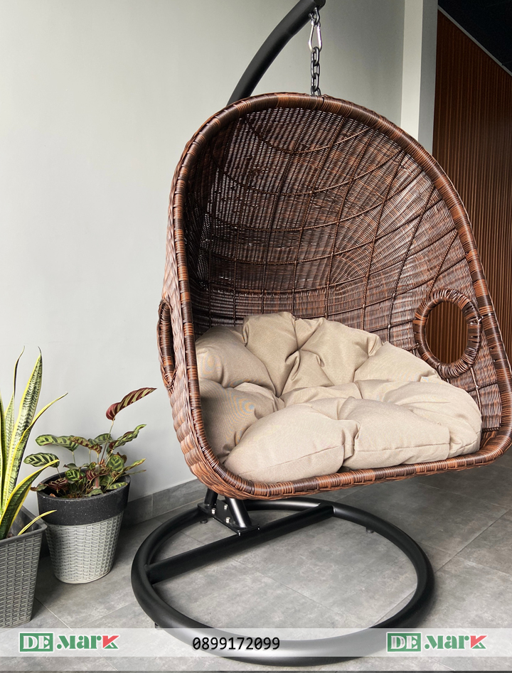 Xích Đu Sân Vườn Mây Nhựa MT924
