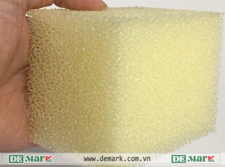 Quick Dry Foam có cấu trúc thoát nước phù hợp với nệm sử dụng tại khu vực hồ bơi và ngoài trời.