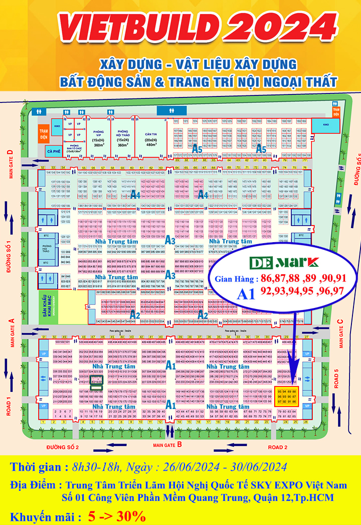 Thư Mời Triển Lãm VIETBUILD Tháng 6 Năm 2024