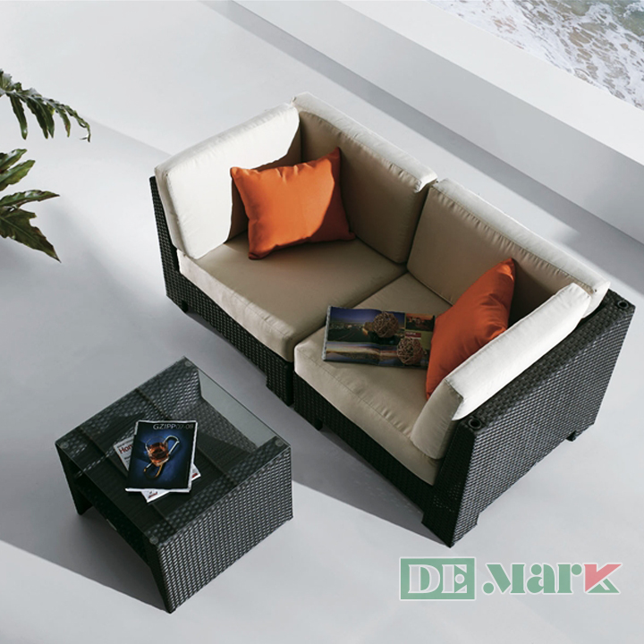 Sofa nhựa giả mây