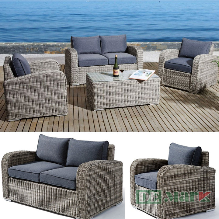 Sofa Nhựa Giả Mây 