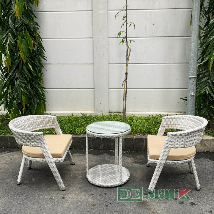 Bàn ghế giả mây