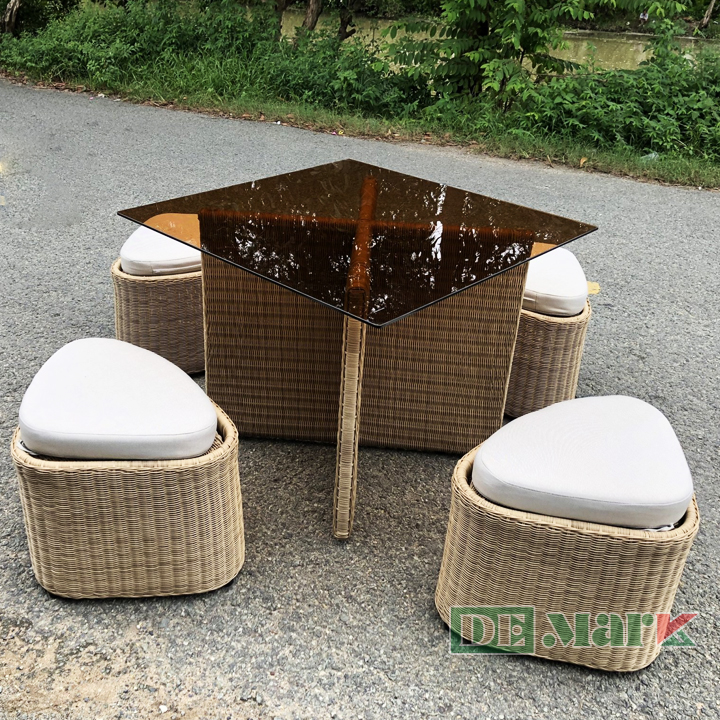 Bàn Ghế Giả Mây MT2A275