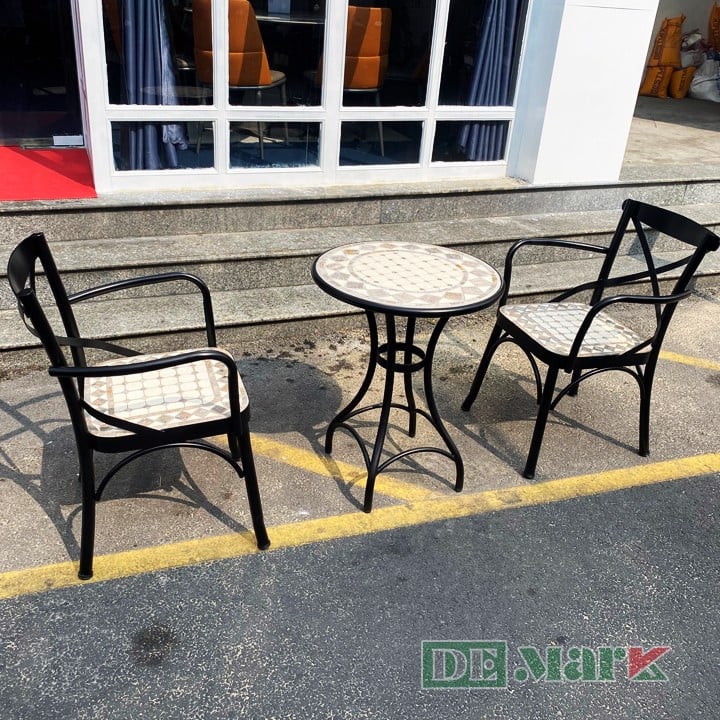 Bộ Bàn Ghế Sắt Sân Vườn MT3009