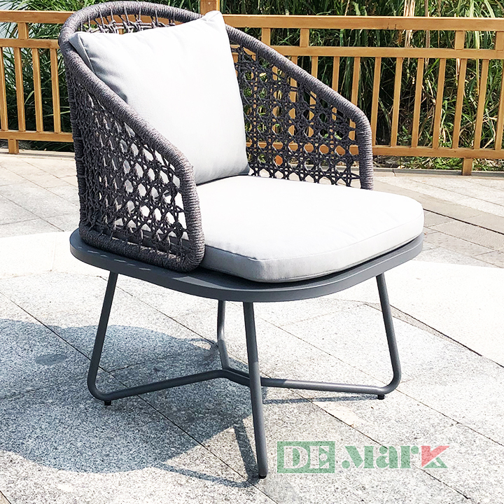 Bàn Ghế Ngoài Trời Nhựa Giả Mây MT2005