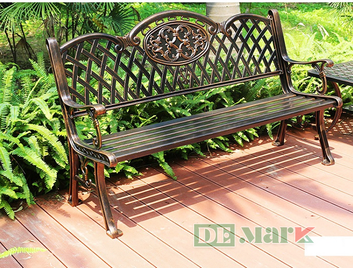 Ghế Công Viên Nhôm Đúc DeNK607