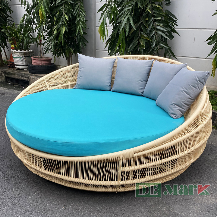 Ghế Hồ Bơi Nhựa Giả Mây MT4A41