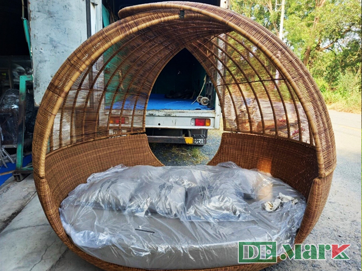 Ghế Hồ Bơi Mây Nhựa MT4A42