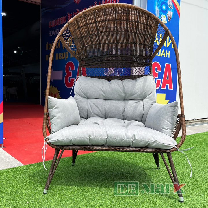 Ghế Lười Thư Giãn Nhựa Giả Mây MT986