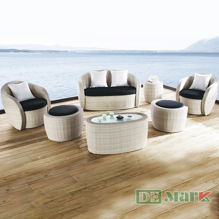 Sofa Nhựa Giả Mây MT1A1