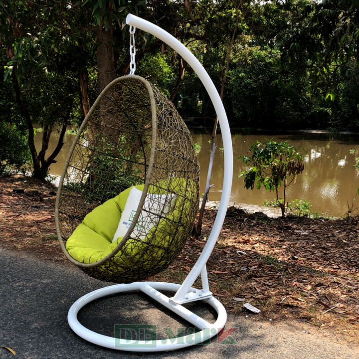 Ghế Xích Đu Tổ Chim Mây Nhựa MT907