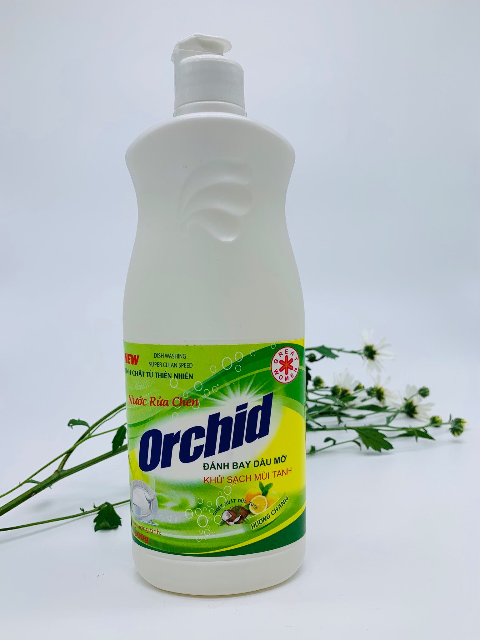 Nước rửa chén ORCHID 750ml EcoFarm99 - Nông sản an toàn