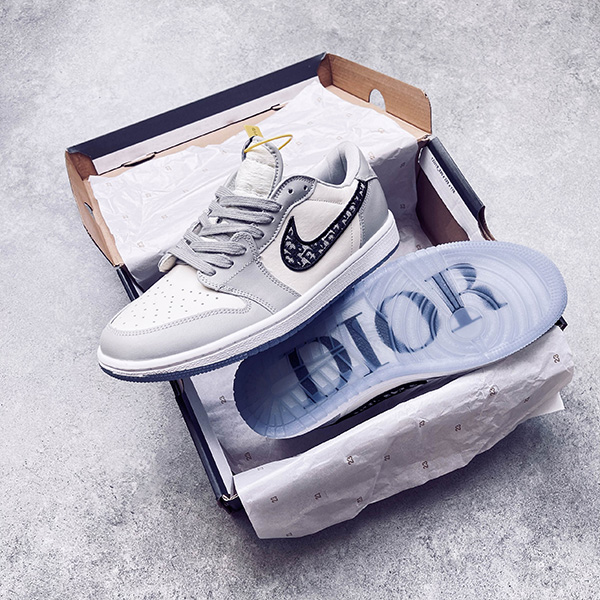 Giày Nike Air Jordan 1 x Dior Low cổ thấp siêu cấp like authentic 99