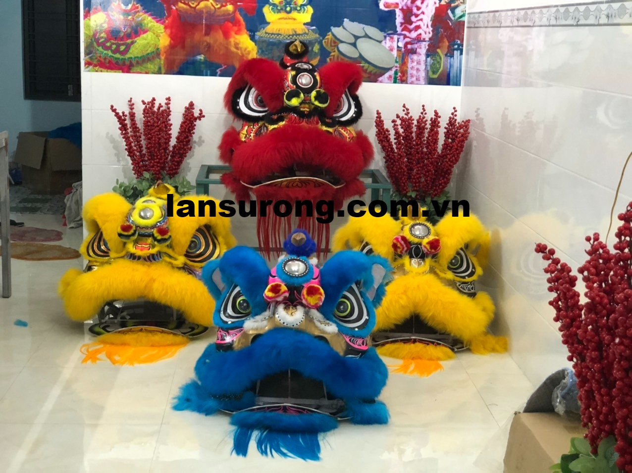 Mẫu lân sư rồng mới