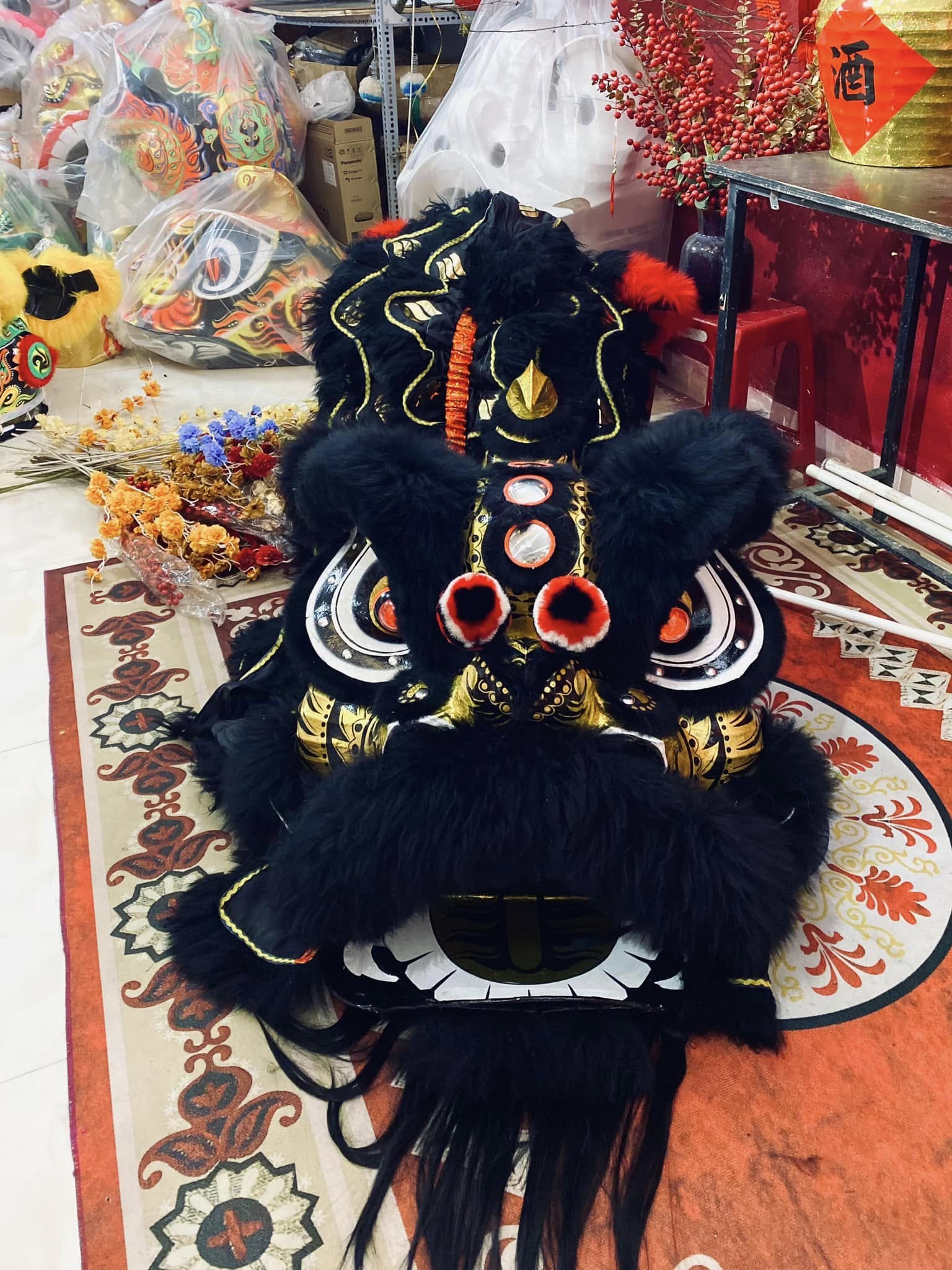 Cấu Trúc Đầu Lân Truyền Thống – Chi Tiết Các Bộ Phận Quan Trọng