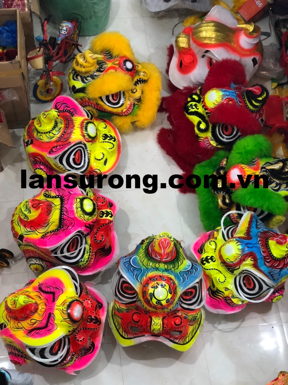 Mẫu lân sư rồng mới