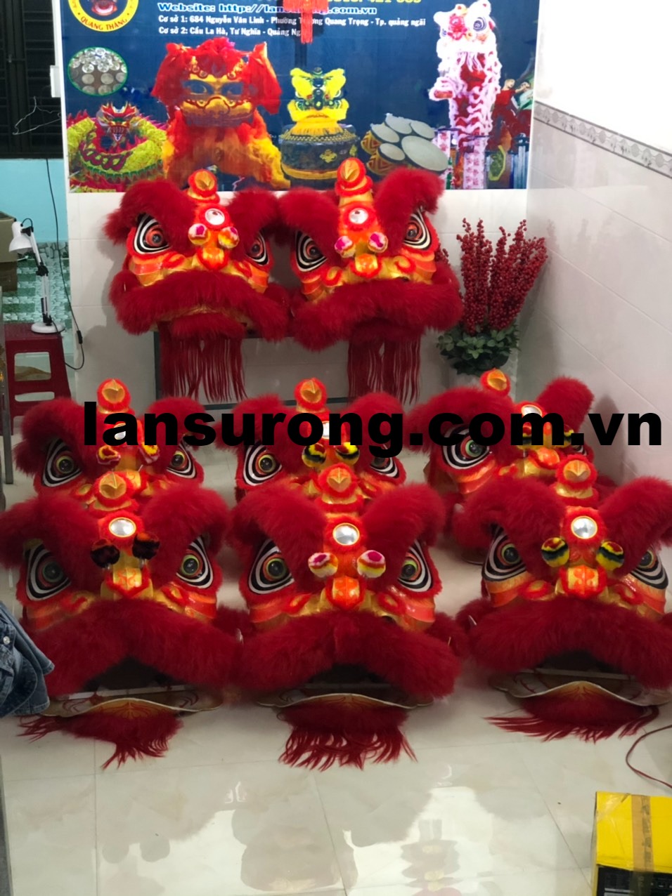 Mẫu lân sư rồng mới